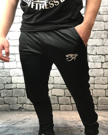 Reactive Slim Leg Bottoms - Black